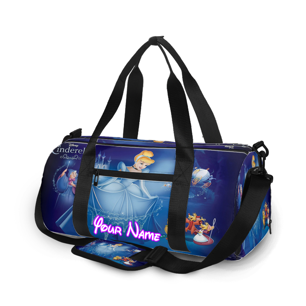 Disney Cinderella v1 Personalized Name Travel Bag Gym Bag Heihei World